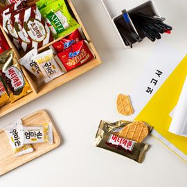 [WeFun] 10 recommended office popular snacks Tang Bisil snacks_Various flavors, zero stress, sugar filling, snack collection, office snacks, snack sets_Made in Korea